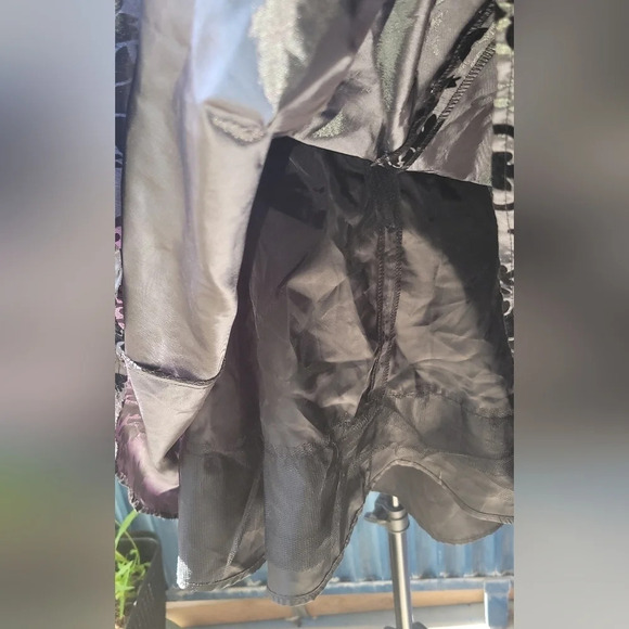 Black Collection Black Velvet  Cocktail Dress Sleeveless Small - Picture 9 of 16